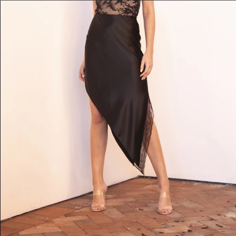 NWT Nightcap Clothing Origami Silk Skirt